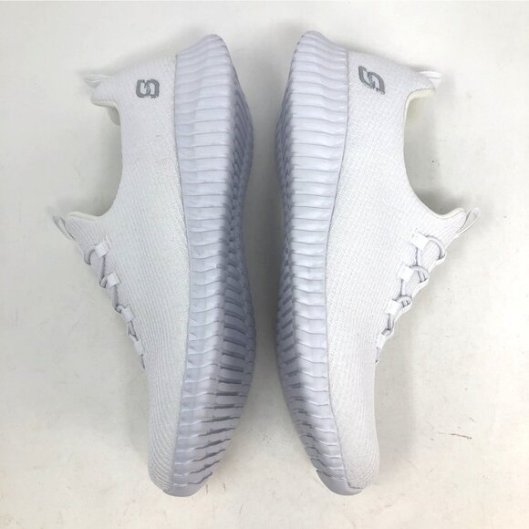 Skechers Sneakers Womens 11 Charlize White S Sport Slip On Memory Foam Athletic - Picture 5 of 8